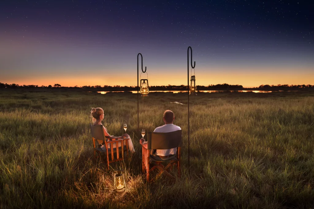 Sundowners on Safari