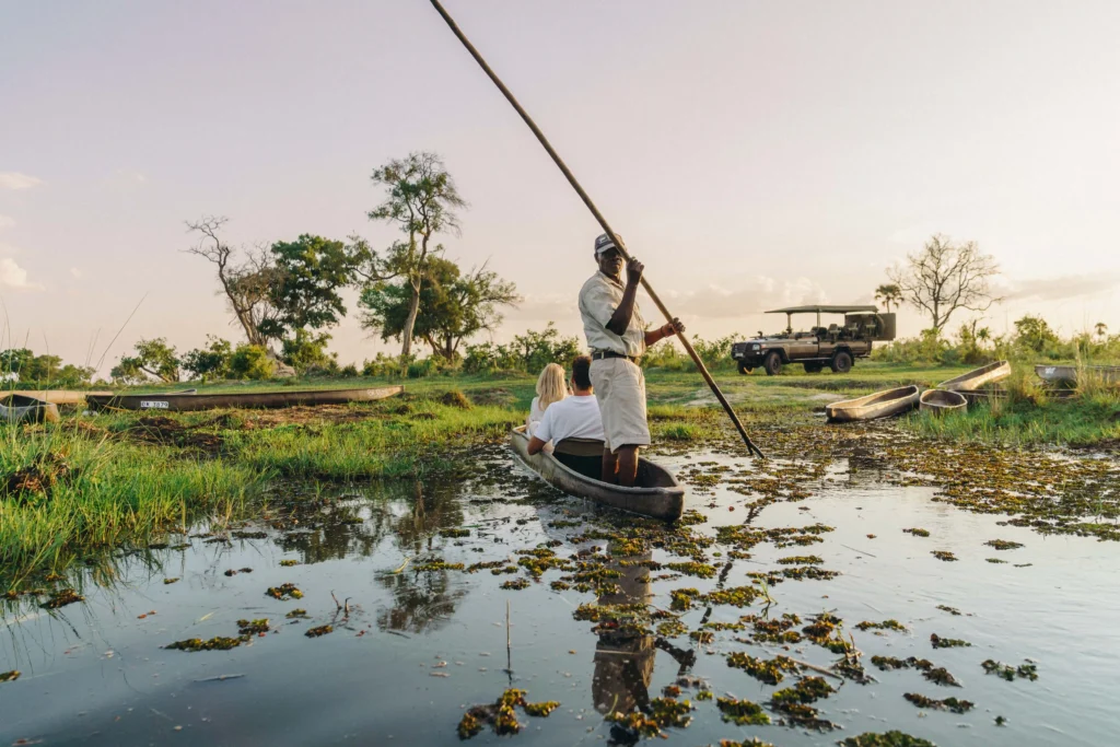 Traditional Mokoro Safari Okavango Delta