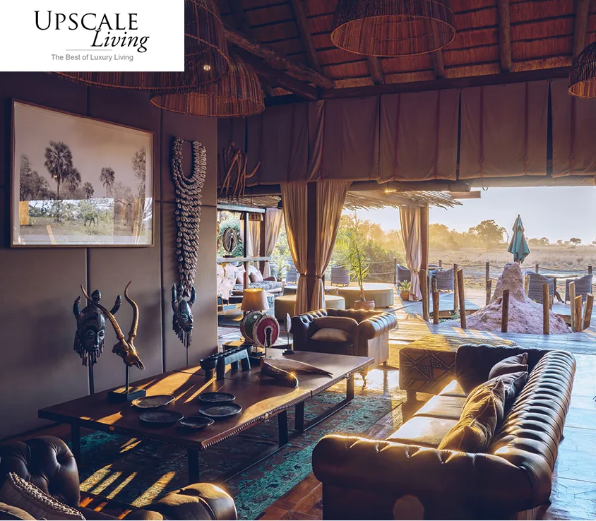 Open-Air Lounge at Atzaró Okavango