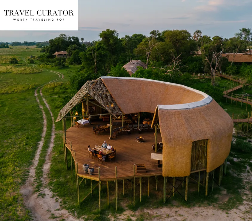 The Ancestral Boma at Atzaró Okavango – As Seen in Travel Curator