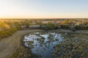 Okavango Delta main lodge