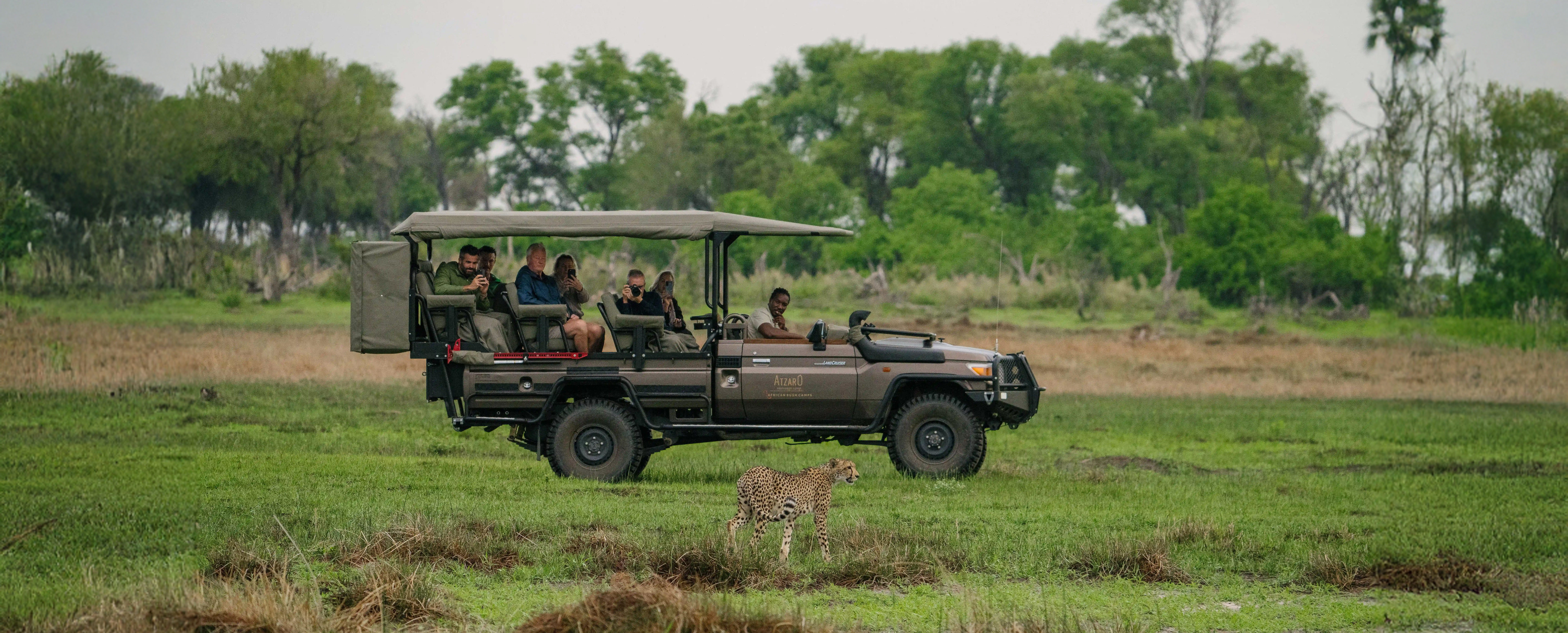 Games Drive Safari with Atzaró Okavango Camp.