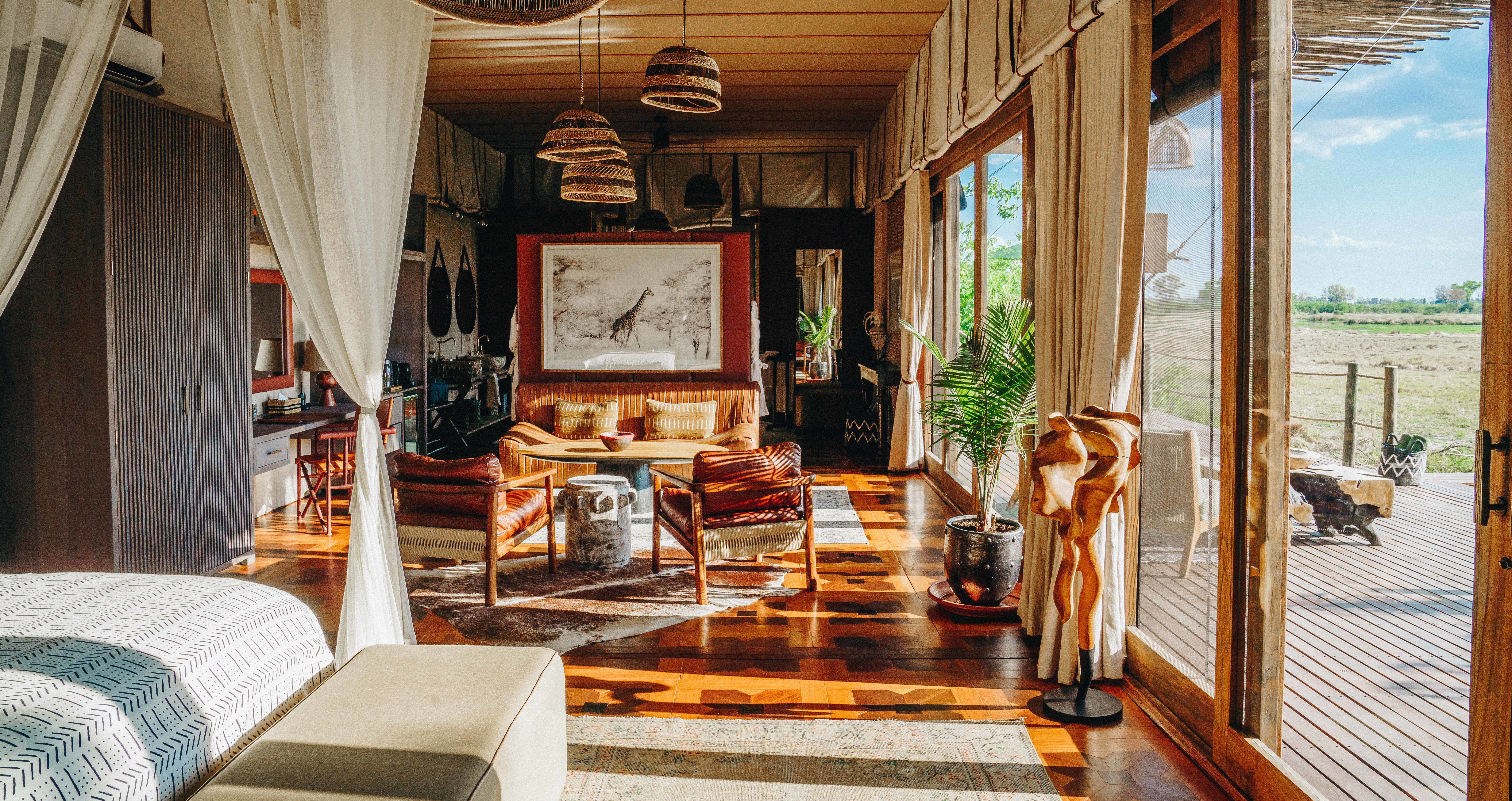 Aztaró Okavango Camp Suite.