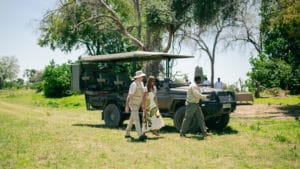 guided safari in okavango delta in botswana
